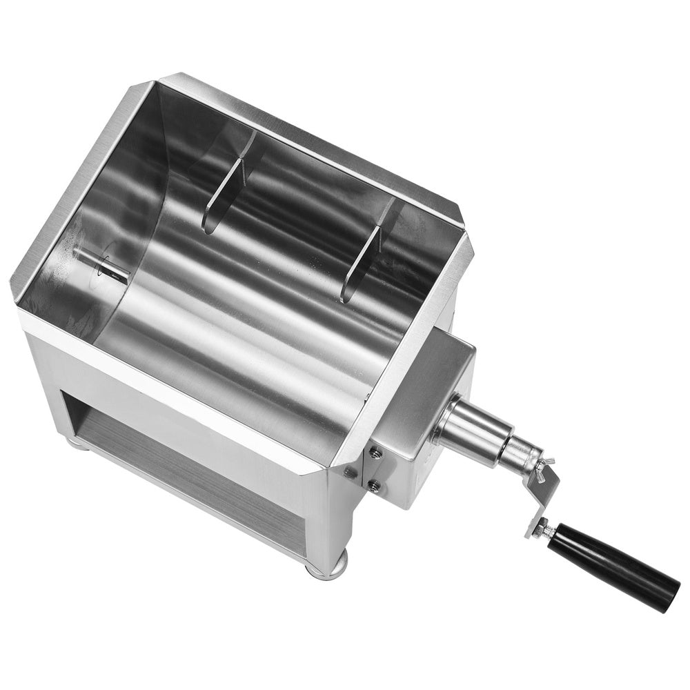 Manual Meat Mixer 10 L Stainless Steel with Gear Reducer for Sausage Making