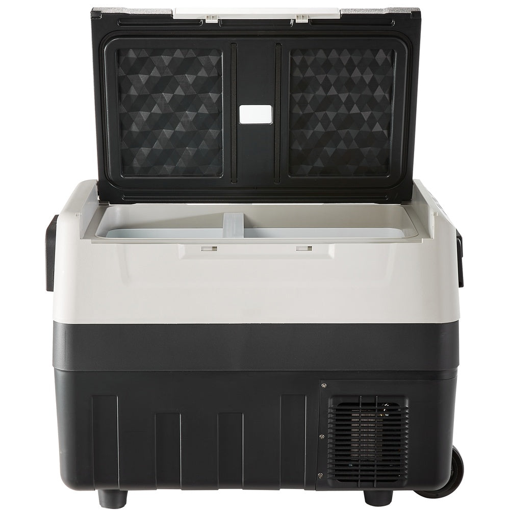 Portable Car Refrigerator 37 Qt 35L Dual Zone Compressor Cooler -4 to 50 F 12/24V DC 100-240V AC