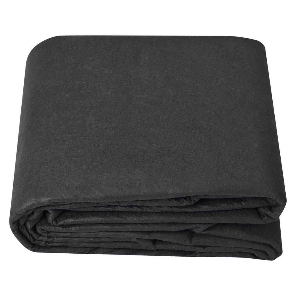 Non-Woven Geotextile Fabric 15 ft. x 20 ft. 4 oz. Landscape Weed Barrier Driveway Fabric Ground Cover French Drain