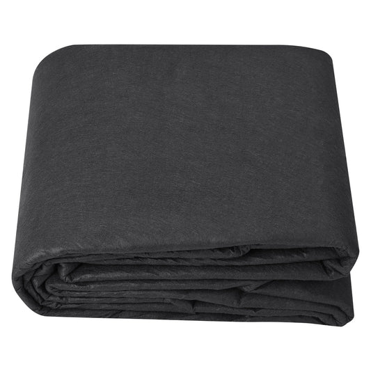 Non-Woven Geotextile Fabric 15 ft. x 20 ft. 4 oz. Landscape Weed Barrier Driveway Fabric Ground Cover French Drain