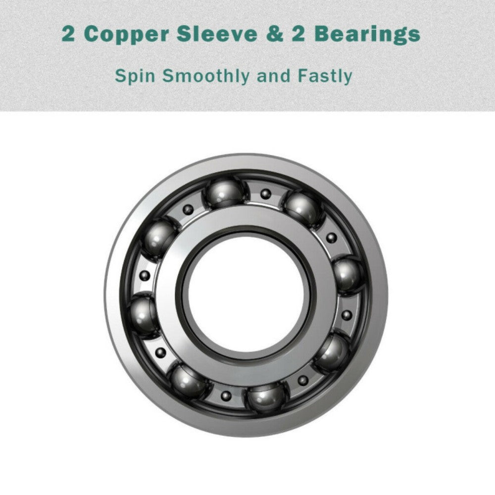 7 ft. Olympic Weight Barbell 700 lb. Capacity 86 in. A3 Steel Chrome Knurled Copper Sleeve Bearing 44 lb. Bar 2 in.