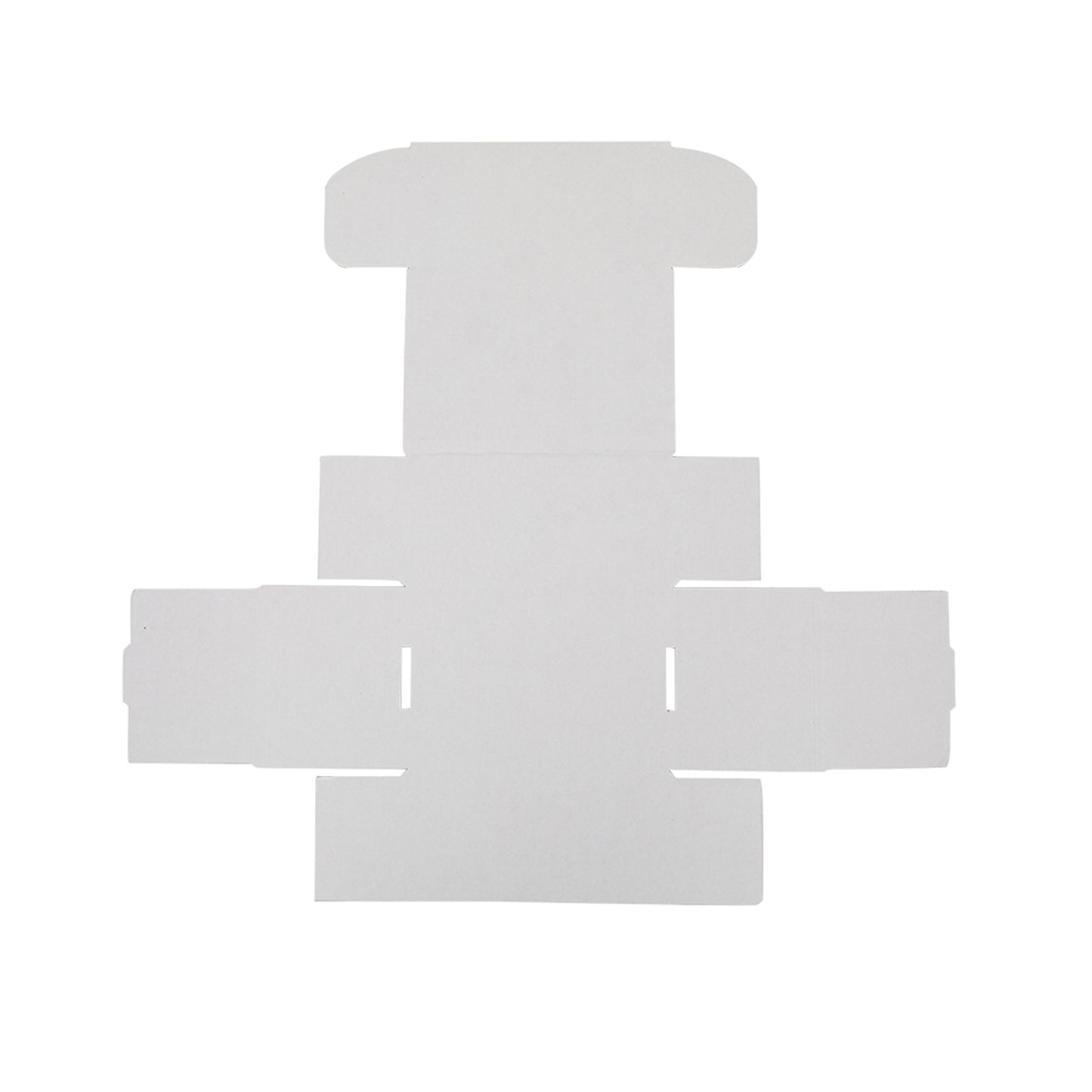 50 Pack Corrugated Shipping Boxes 6 x 4 x 3 inch, White Outside Kraft Inside Mailer Cartons