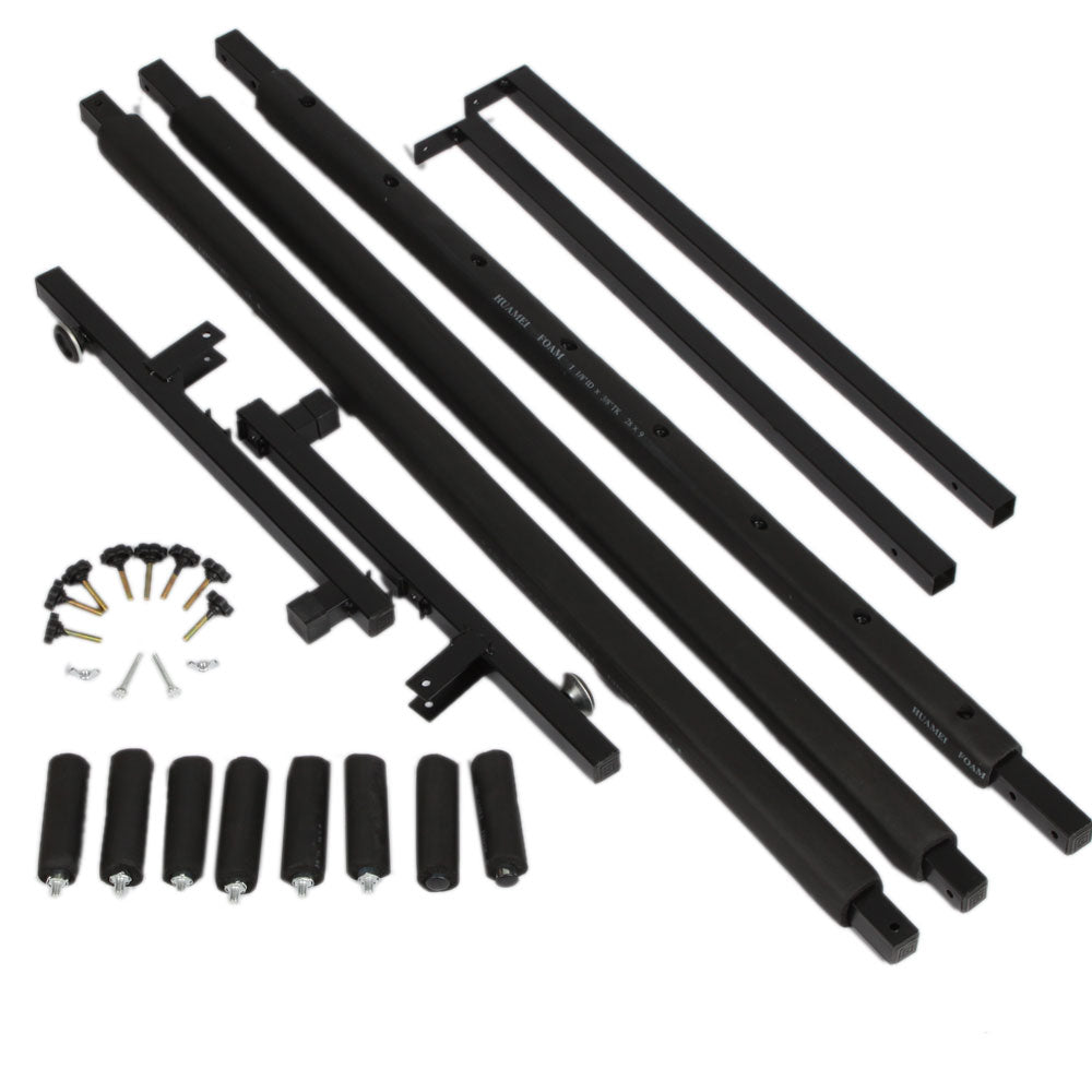 Rack Style Guitar Stand for 7 Guitars, Folding Multi-Instrument Storage Rack for Bass and Acoustic