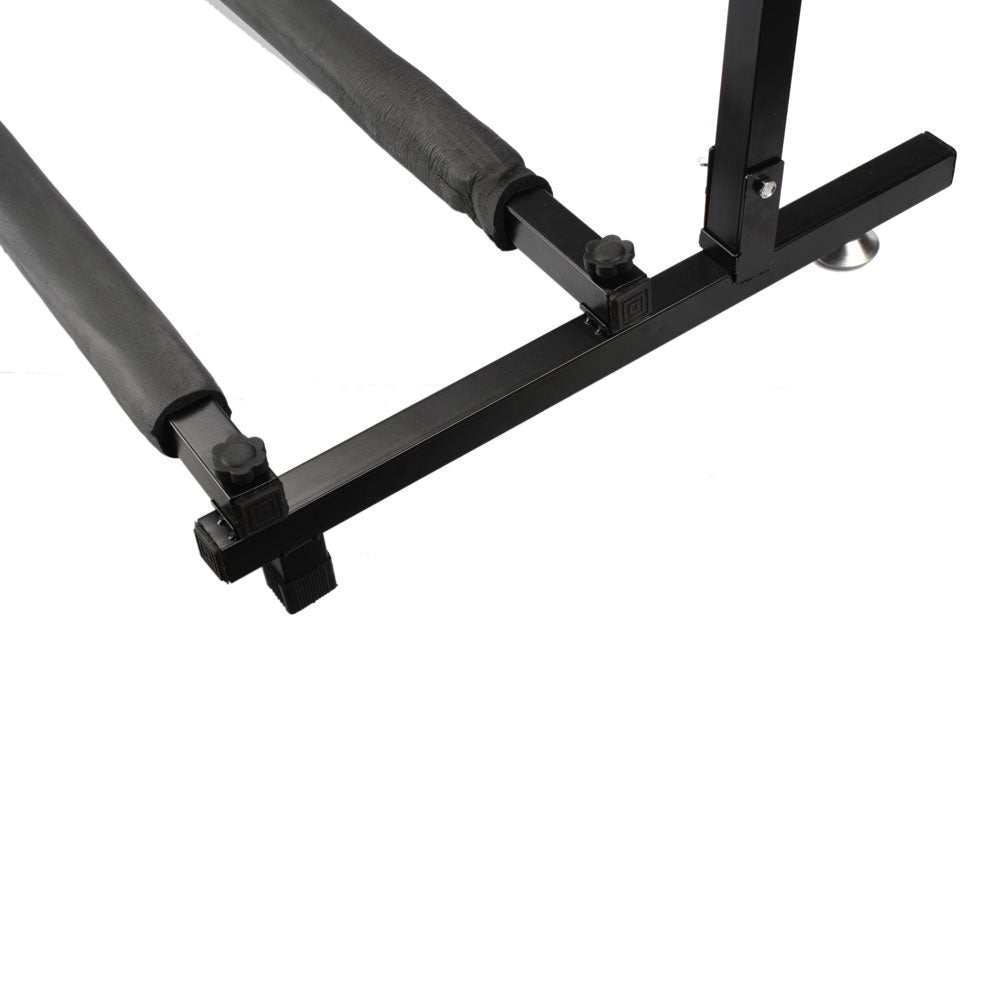 Triple Folding Guitar Rack Stand, Holds Up to 9 Guitars and Basses, Multi-Instrument Stand