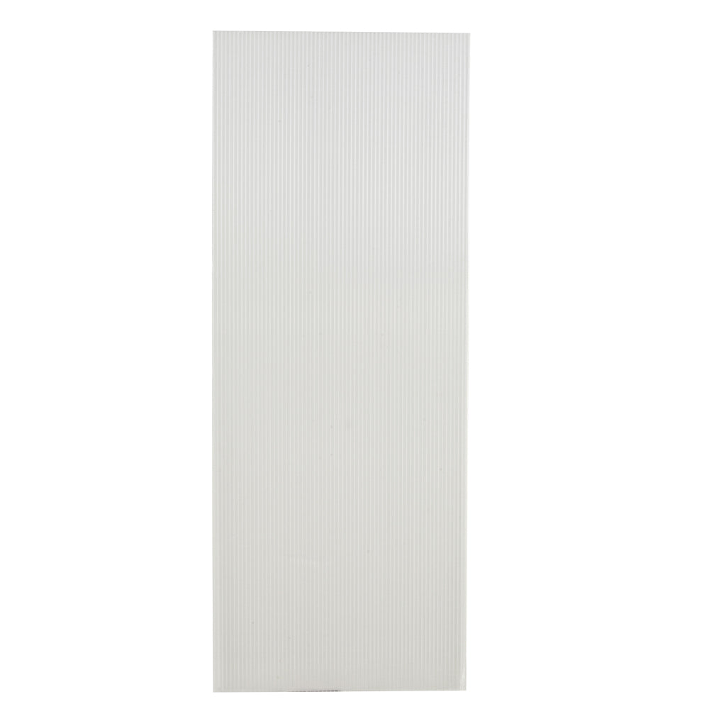 39 x 31 inch Door Canopy Awning, Polycarbonate Rain and Sun Shelter with Gray Brackets