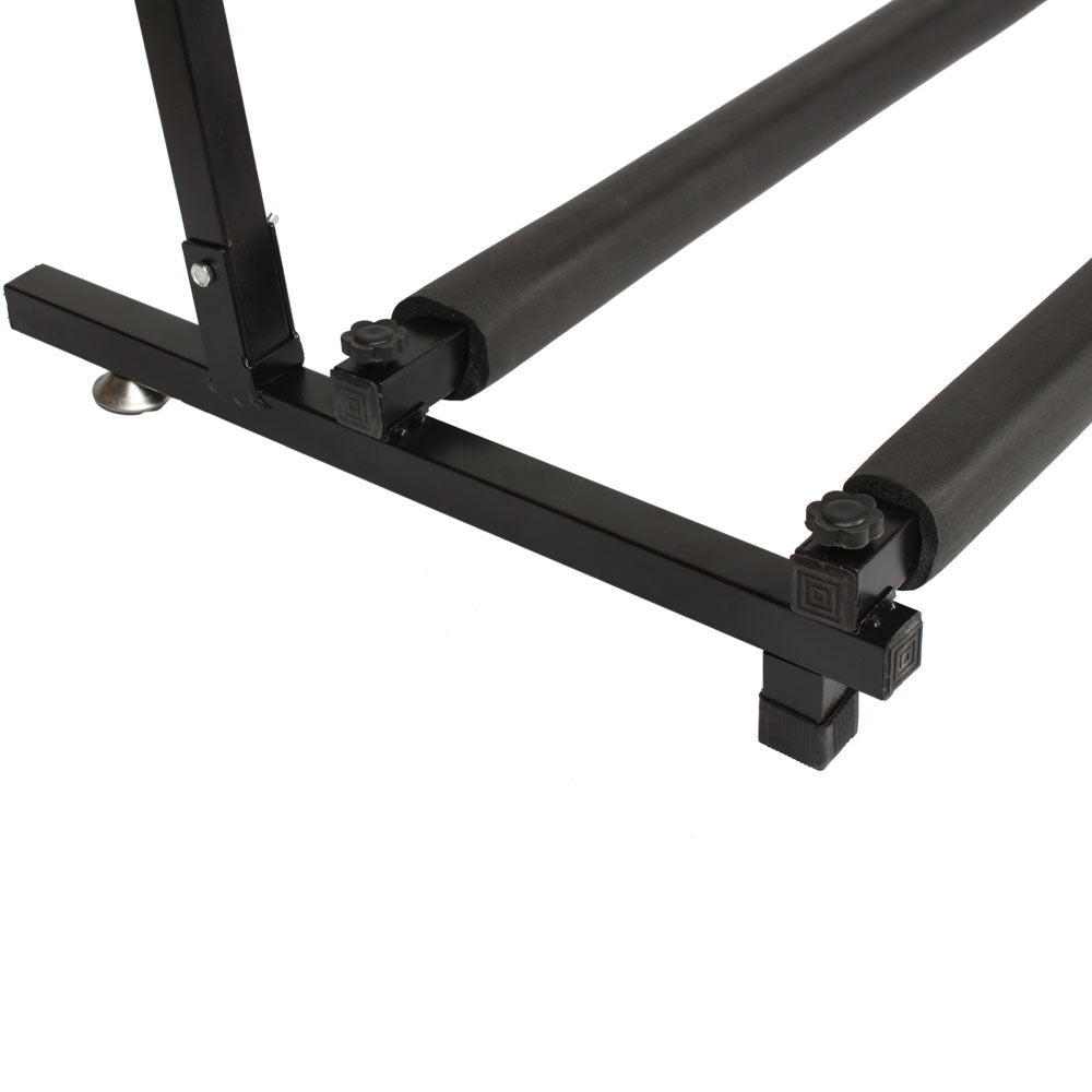 Rack Style Guitar Stand for 7 Guitars, Folding Multi-Instrument Storage Rack for Bass and Acoustic