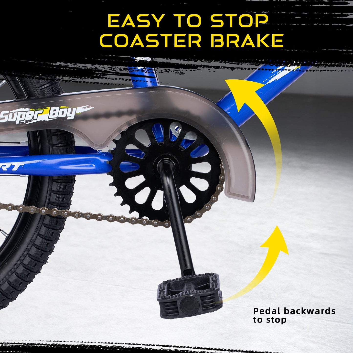 Bestcore 20in Kids Bike, Ages 7-14 Years, Blue