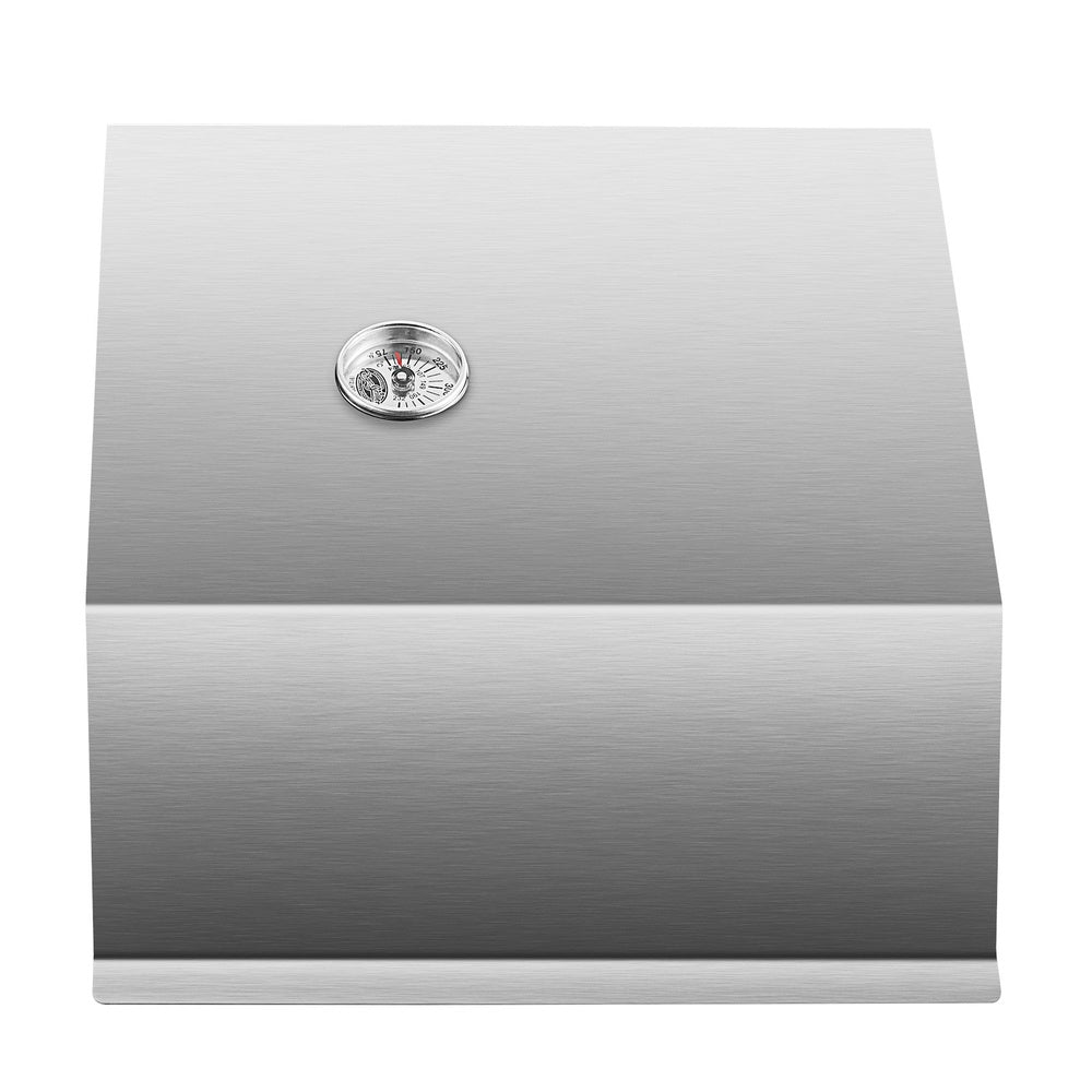 Pizza Oven Kit for 22 in. Charcoal Grill, Stainless Steel Pizza Maker with 13 in. Stone and Peel