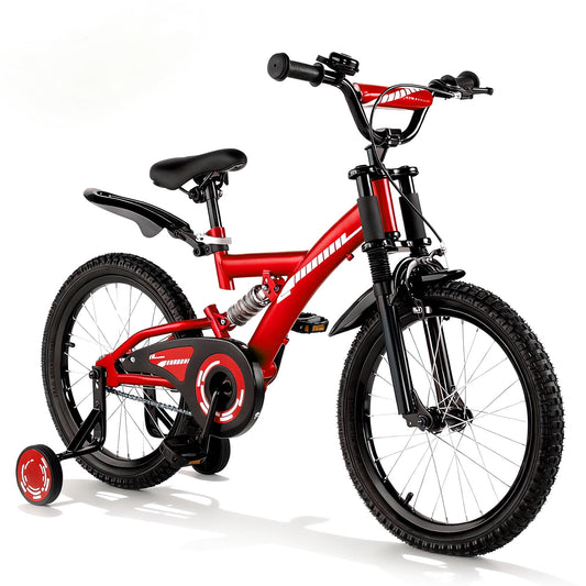 Bestcore 16in Kids Bike, Ages 4-7 Years, Red