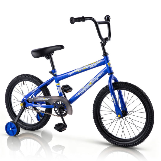 Bestcore 18in Kids Bike, Ages 6-9 Years, Blue