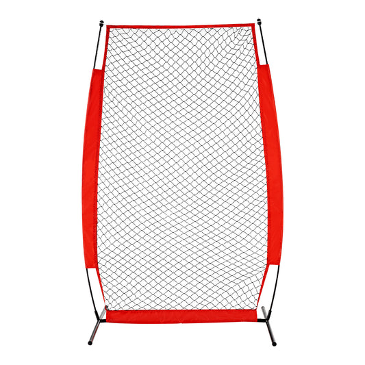 7 x 4 ft. I Screen Baseball Pitching Net Ultralight 9.92 lb., Softball Safety Screen with Carry Bag and Ground Stakes