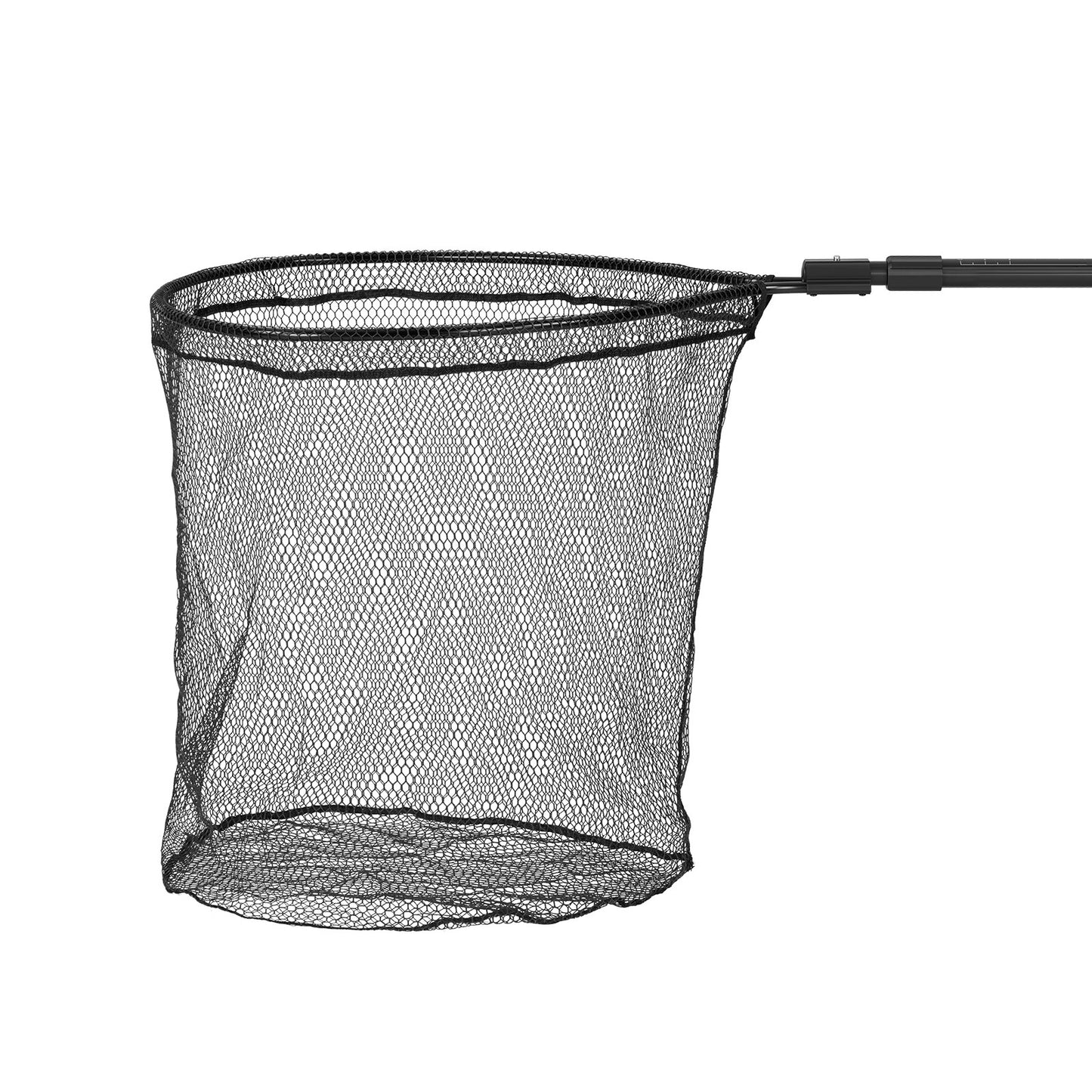 Fishing Net with Telescopic Handle, 26 in. Net Opening, 6063 Aluminum Pole, Nylon PVC Landing Net