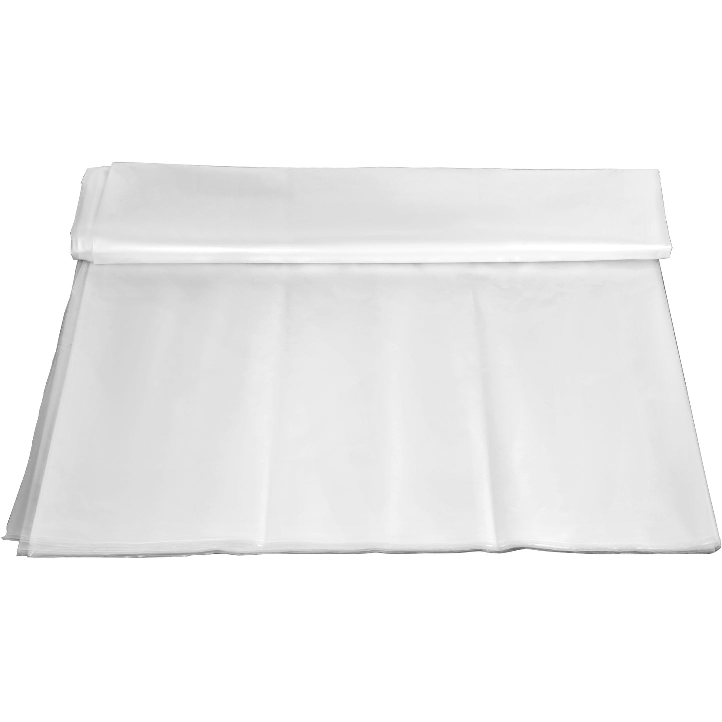 Greenhouse Film 16 x 28 ft. 6 Mil Polyethylene Clear Plastic Cover UV Resistant Plant Protection Backyard Tarp