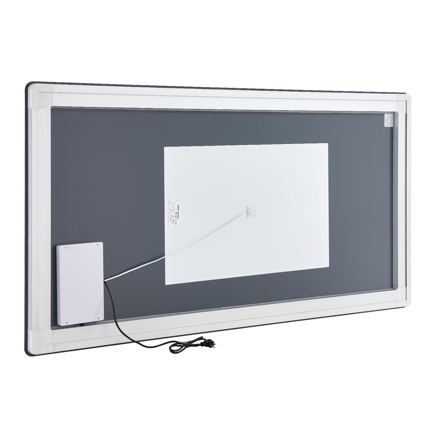 LED Bathroom Mirror, 36 x 72 in. Frontlit Backlit Vanity Mirror, Anti-Fog Dimmable Wall Mirror, 3 Color Modes