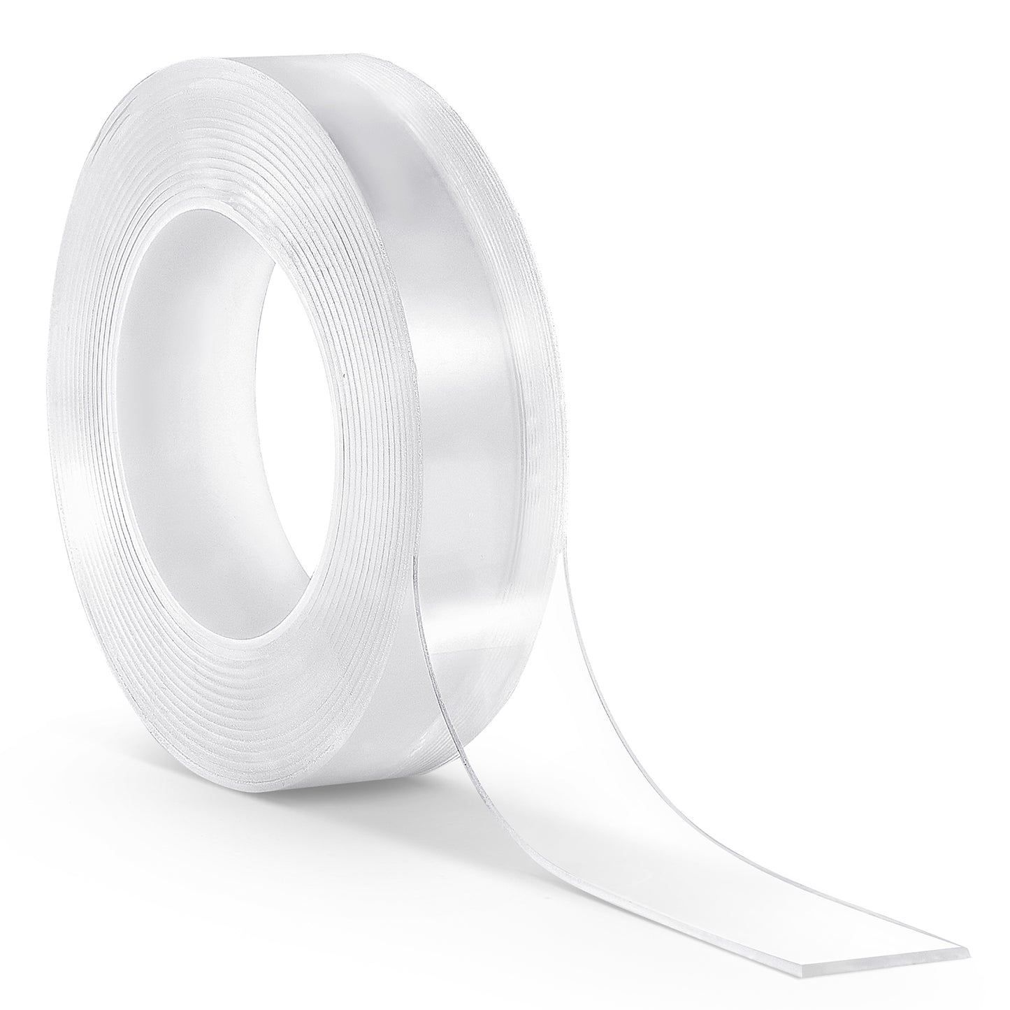 Double Sided Tape Heavy Duty, 16 ft Long Nano Mounting Tape, Strong Adhesive  Reusable, Clear Two Sided Wall Tape, Removable Poster Picture Hanging Strips for Home, Office, Car, Outdoor Use