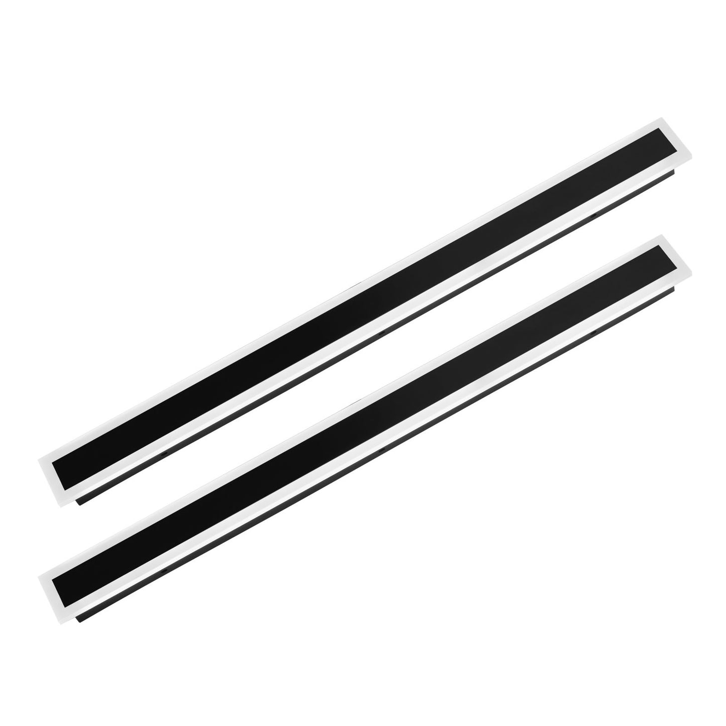 Outdoor Linear Wall Lights, 2 Pack, 39.4 Inch Modern Exterior Sconce, 3000K Warm White, IP65 Rated