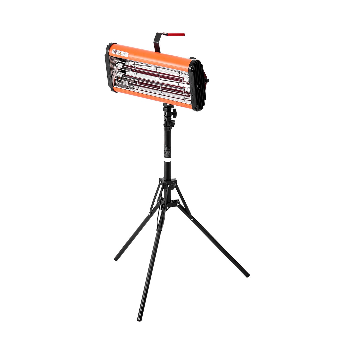 Infrared Curing Lamp, Handheld/Stand Dual Use, 2000W 0-90 min Timing, Auto Heating Car Curing Light with Bracket, 3.55 sq.ft Spray Baking Booth Heaters, Paint Dryer for On-Site Repair