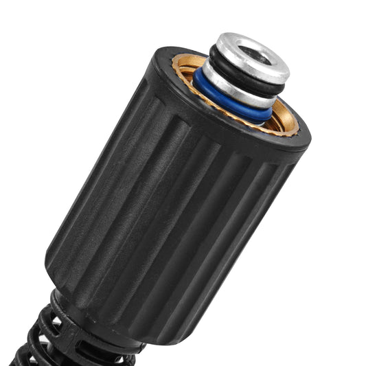 Pressure Washer Hose 100 ft., 4200 PSI Kink-Free PVC Hose with M22 14 mm Brass Thread, Replacement for Most Brands