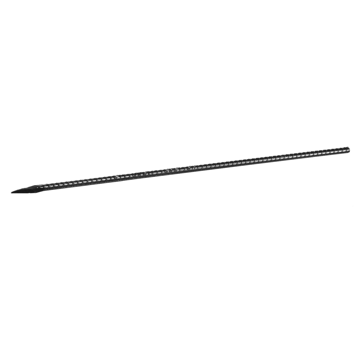 Rebar Stakes, 24-Inch, Heavy-Duty 0.47 in Diameter, Straight Galvanized Steel Ground Anchors with Chisel Point End  Rust-Resistant Coating, for Gardening Support, Fence, Camping Tents (20-Pack)