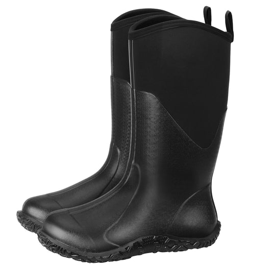 Waterproof Rubber Boots Men Size 13 Anti-Slip Hunting Mud Boots Insulated Gardening Work Footwear
