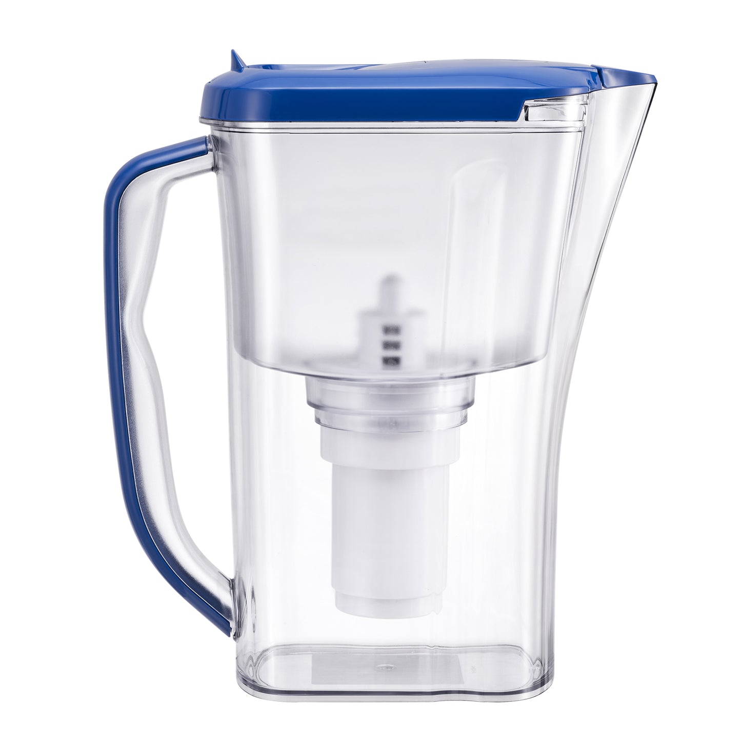 9 Cup Water Filter Pitcher, 5-Stage Dispenser with Filter Change Indicator, 40 gal. per Filter, BPA-Free